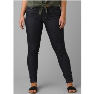 PrAna Kayla Grey Mid Rise Jeans